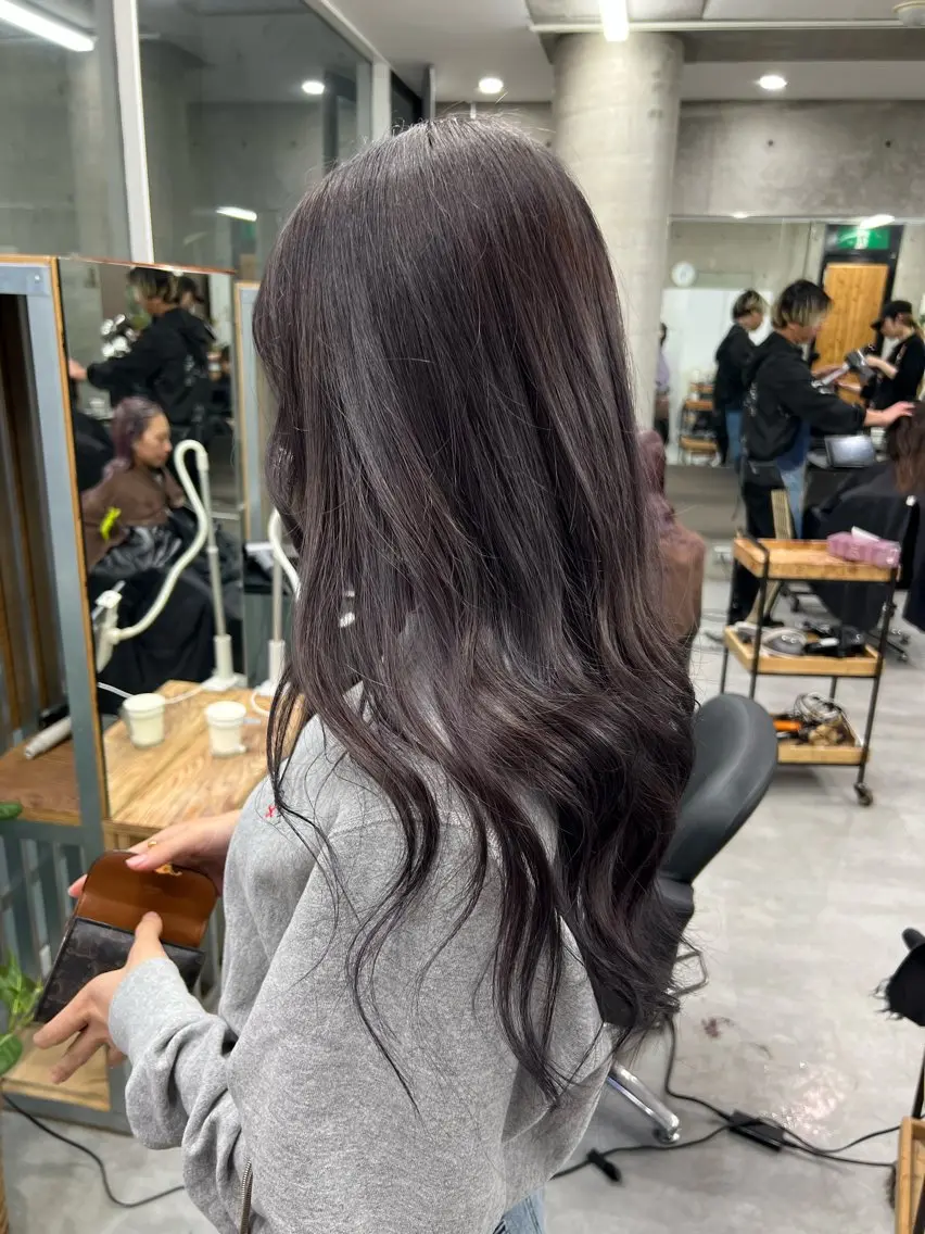 ロング azusa/心斎橋/ ハイトーンカラーのヘアスタイル