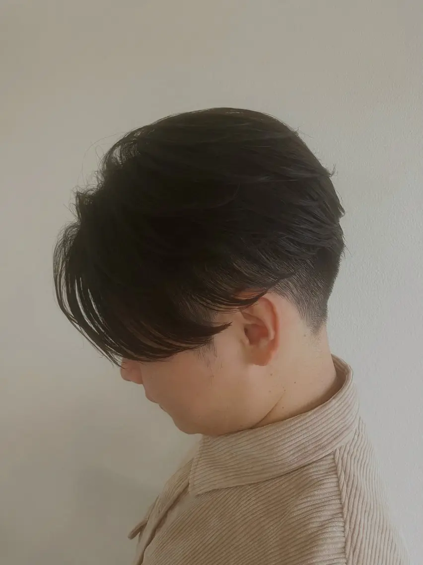 メンズカット+各種パーマ(ツイスパ、波巻き、シャドウ、フェザー、ツイスト)¥8000の写真