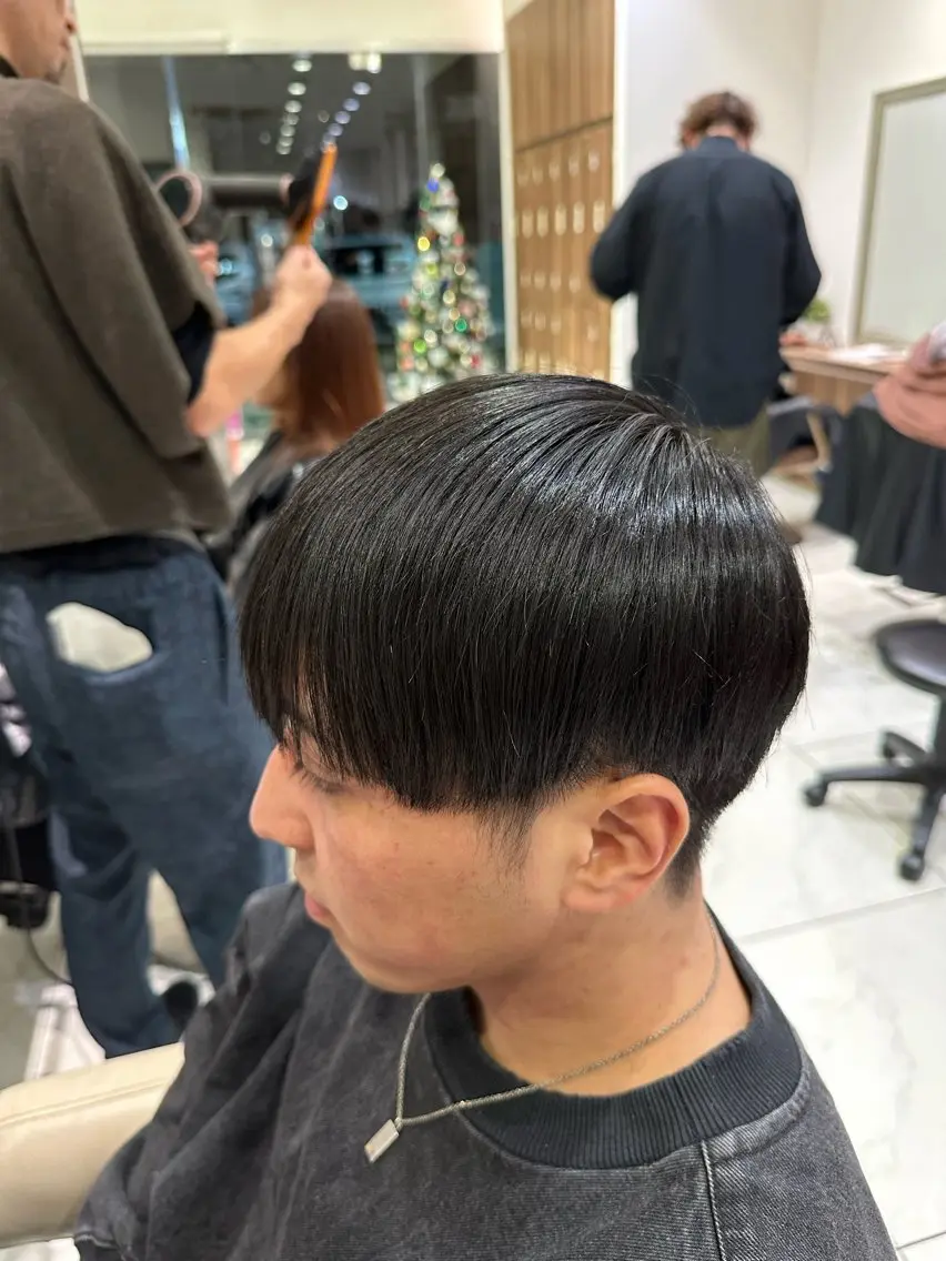 メンズ マッシュ カット ヘアカラー メンズカット/カラー 💠進藤龍之介のヘアスタイル