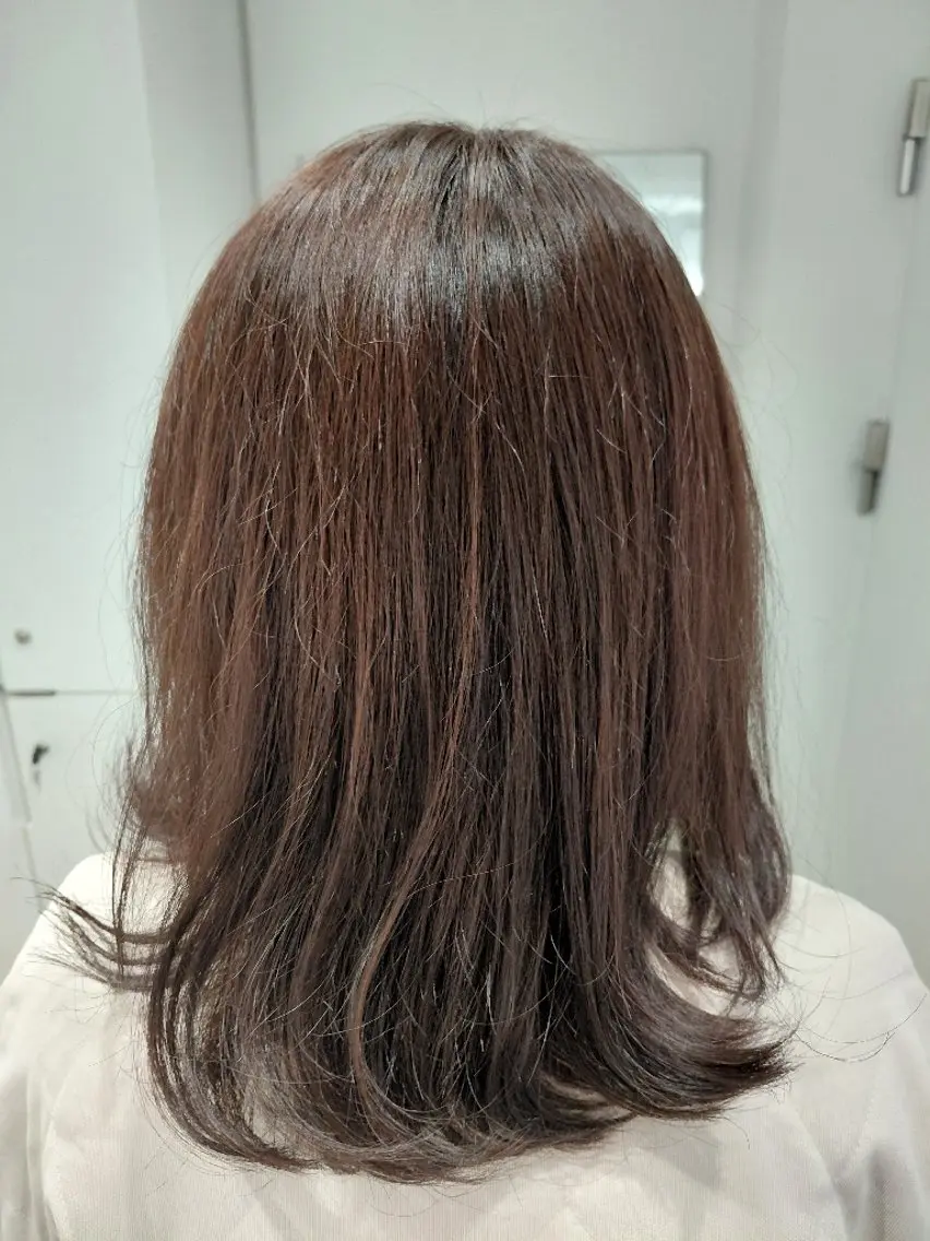 セミロング ヘアカラー トリートメント 柳(ユウ)/表参道 ✨️モデル募集中✨️のヘアスタイル