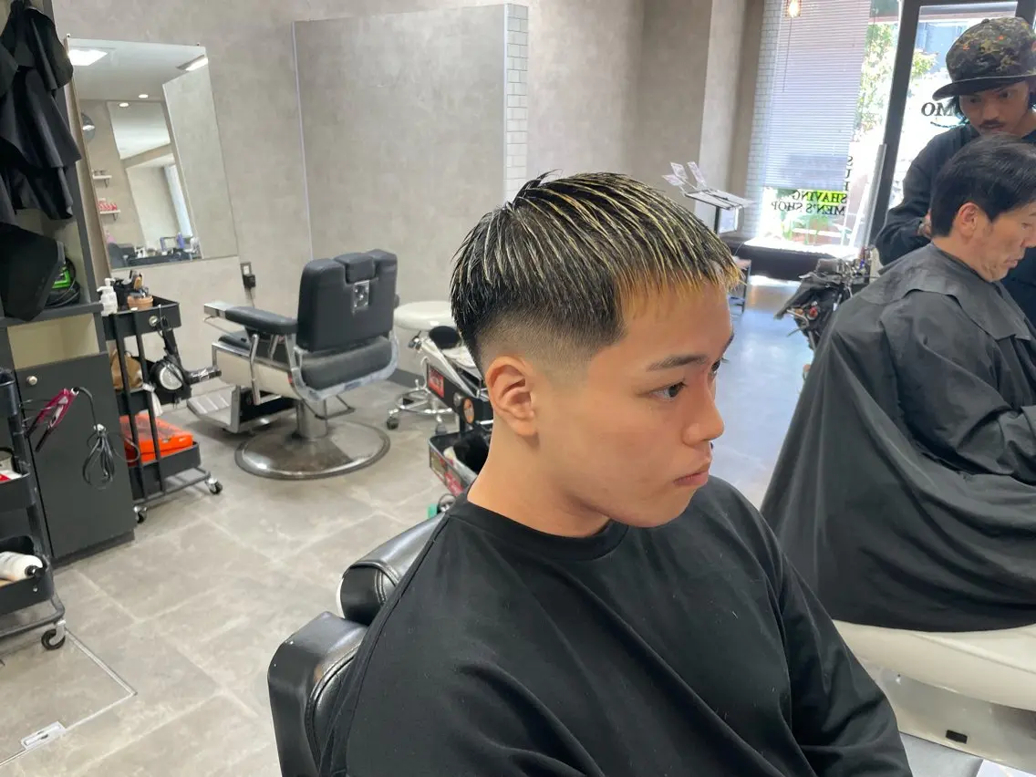 ショート メンズ 松坂 祐斗のヘアスタイル