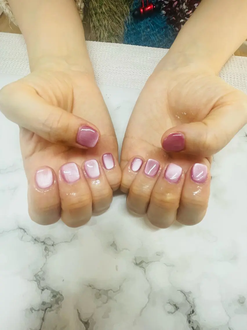 ネイル マグネットネイル マグネットワンカラー ワンカラーネイル Star Beautyのネイルデザイン