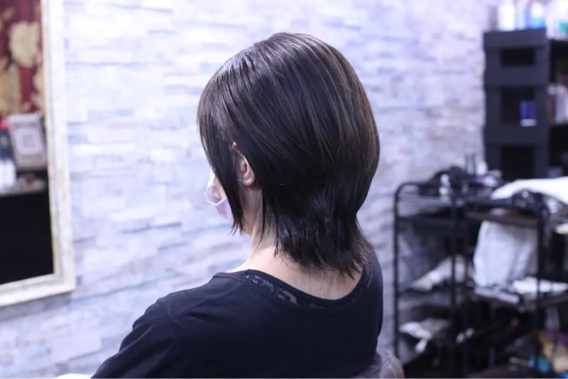 ショート カラー カット ヘアカラー トリートメント 大通り1番出口1分 髪質改善ヴィソップのヘアスタイル