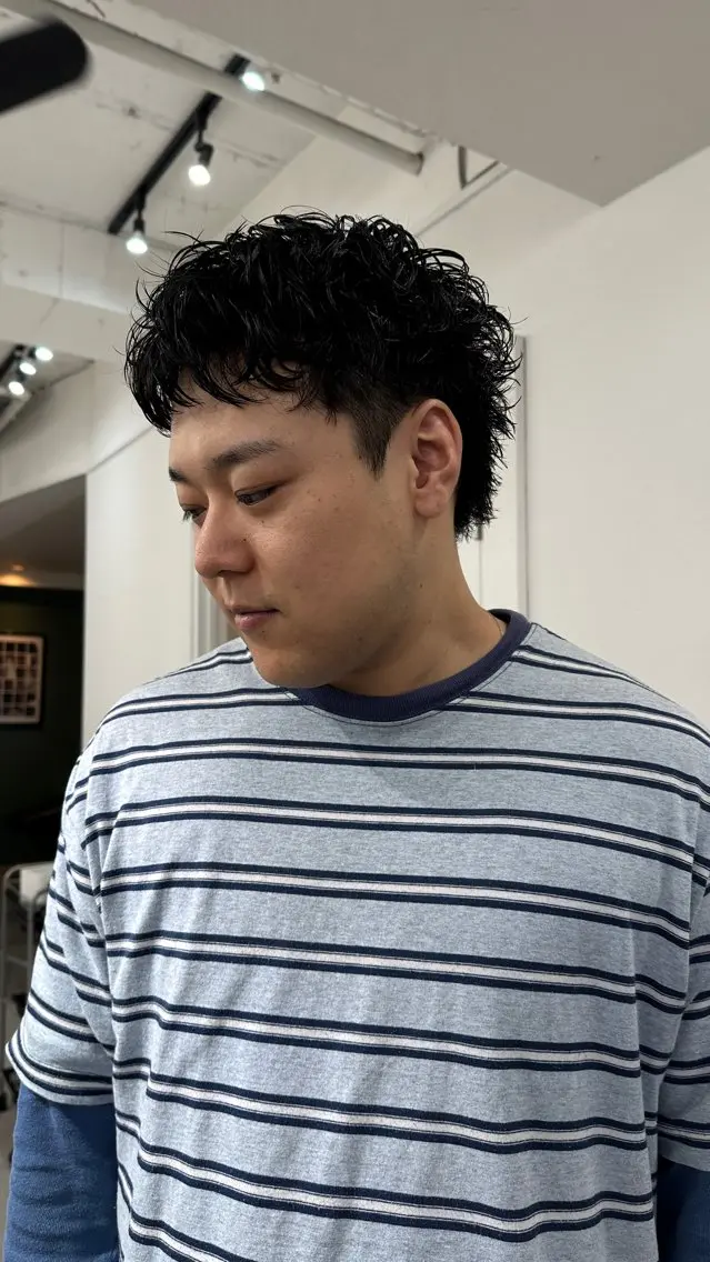 【5月MEN’S限定】カット＋パーマ＋トリートメント🌀🫧の写真