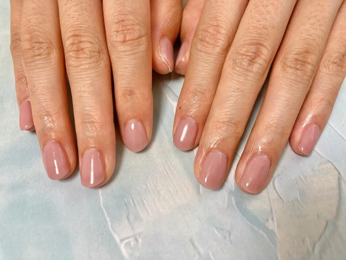 ネイル ピンク ハンドネイル mogunail &blowのネイルデザイン