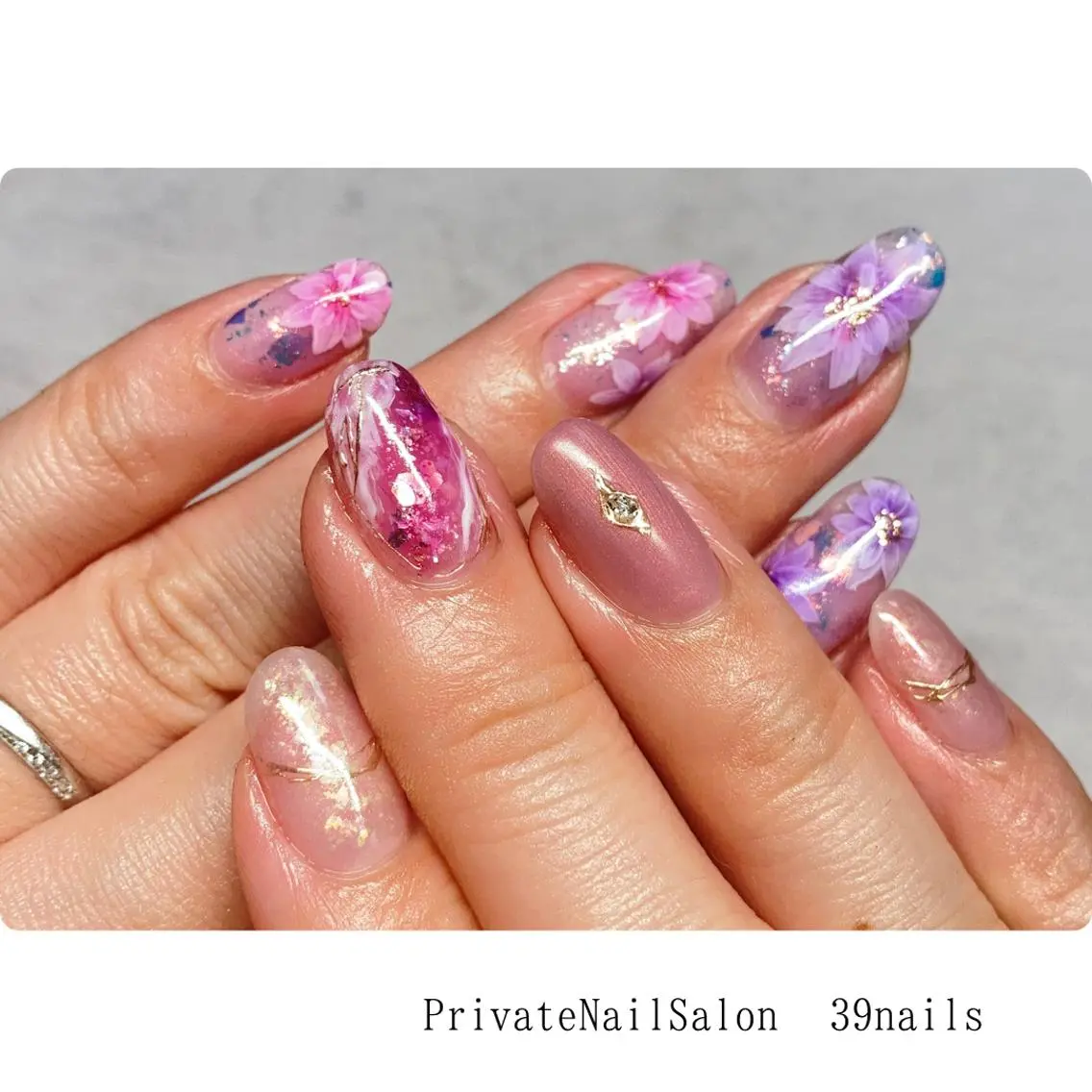 ネイル 39-nails EharaMikuのネイルデザイン