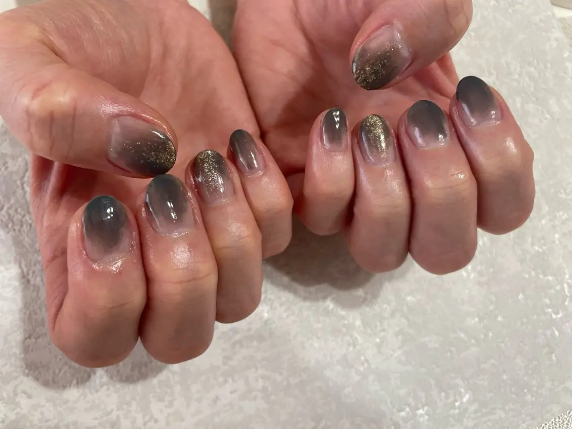ネイル ジェルネイル メンズネイル パラジェル シンプルネイル 春ネイル kikinail 溝の口のネイルデザイン