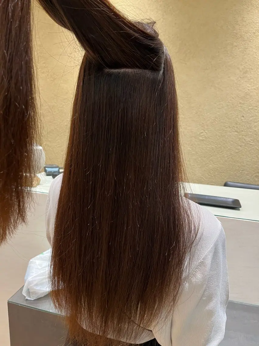 パーマ ストレートパーマ パーマ 縮毛矯正 縮毛矯正/カラー 募集中  蓮太朗のヘアスタイル