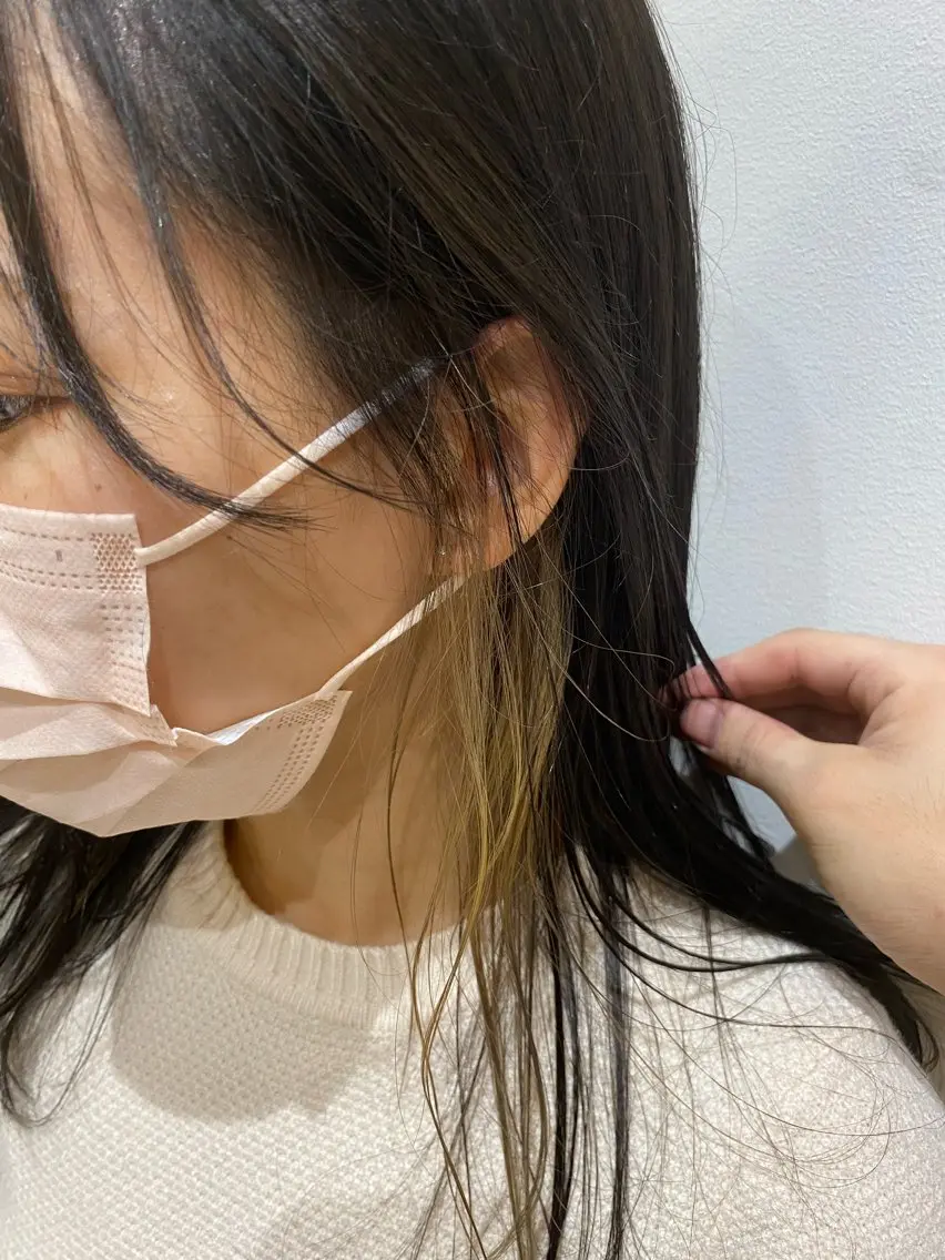 カラー ベージュカラー ヘアカラー トリートメント メンズ特化/ 安藤太一のヘアスタイル
