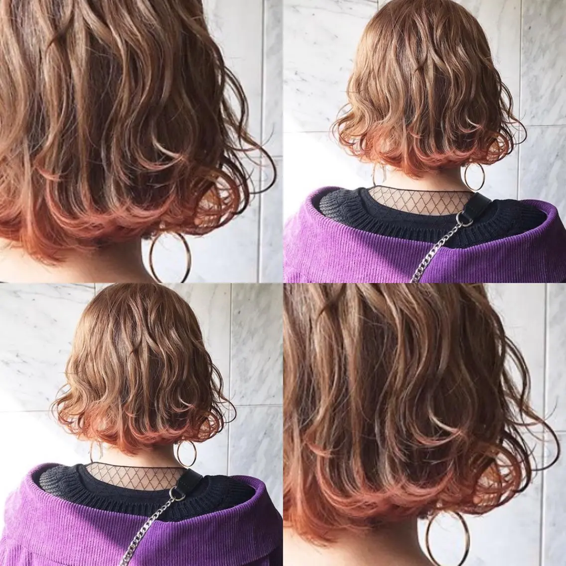 ミディアム カラー 🧡色落ちまで2度 楽しめる🧡ヨシキのヘアスタイル