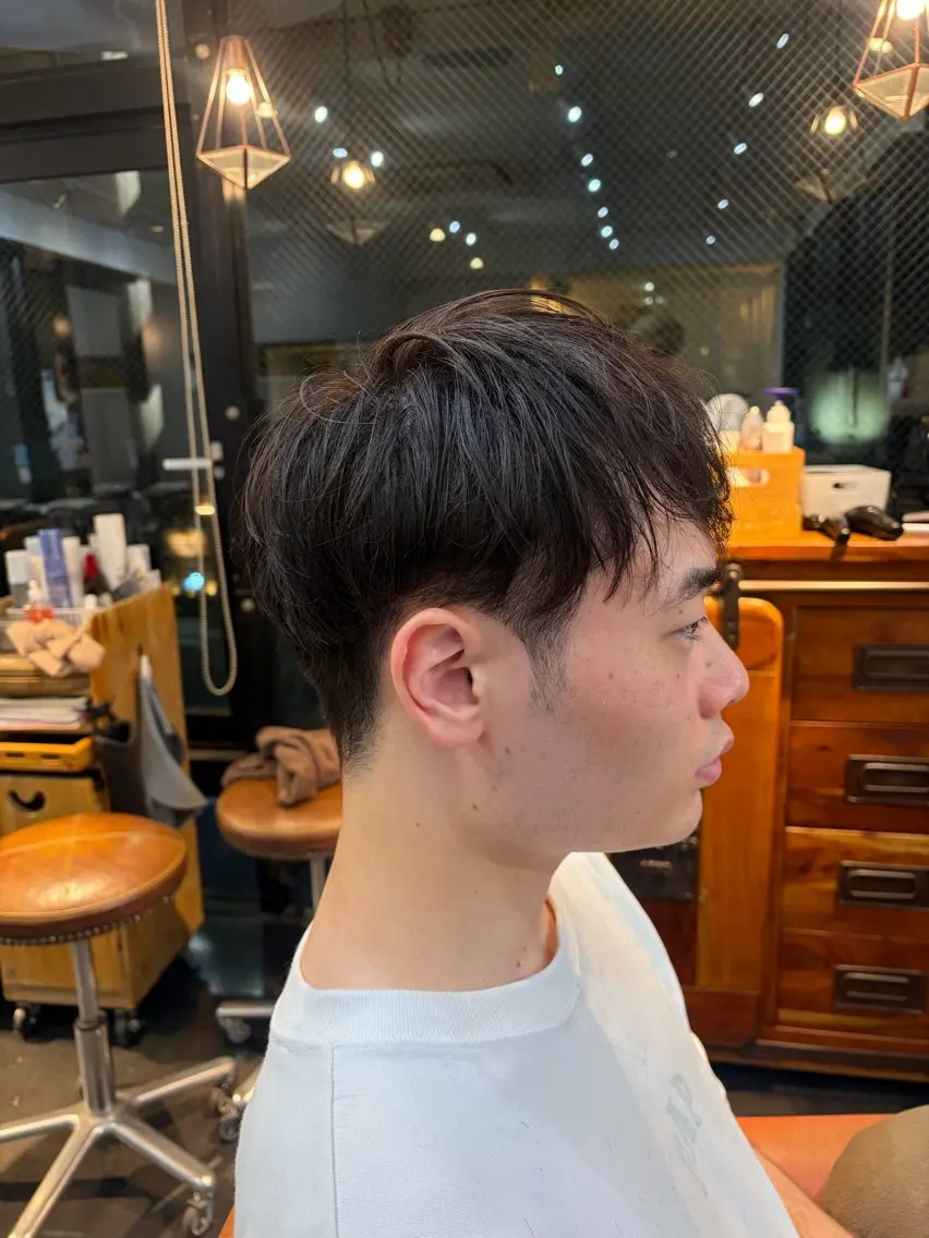 メンズ メンズパーマ 田邉 莉陸のヘアスタイル