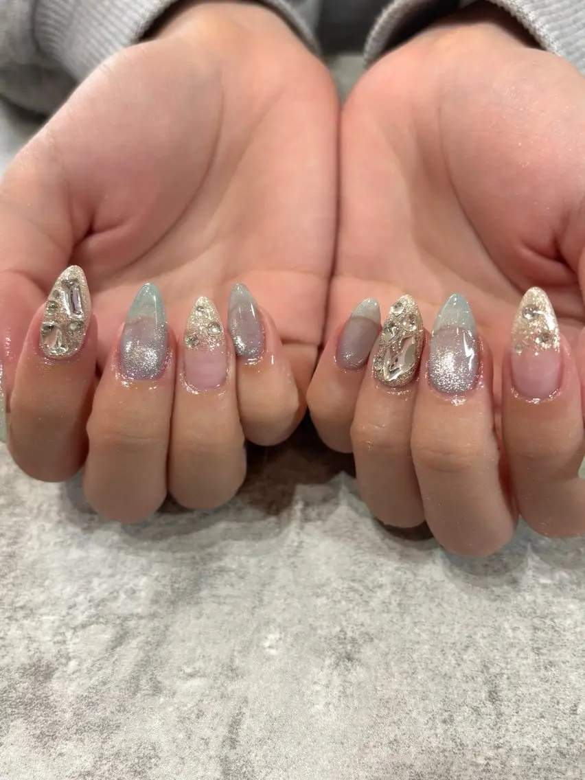 ネイル ハンドネイル チュチュアチュチュ mareのネイルデザイン