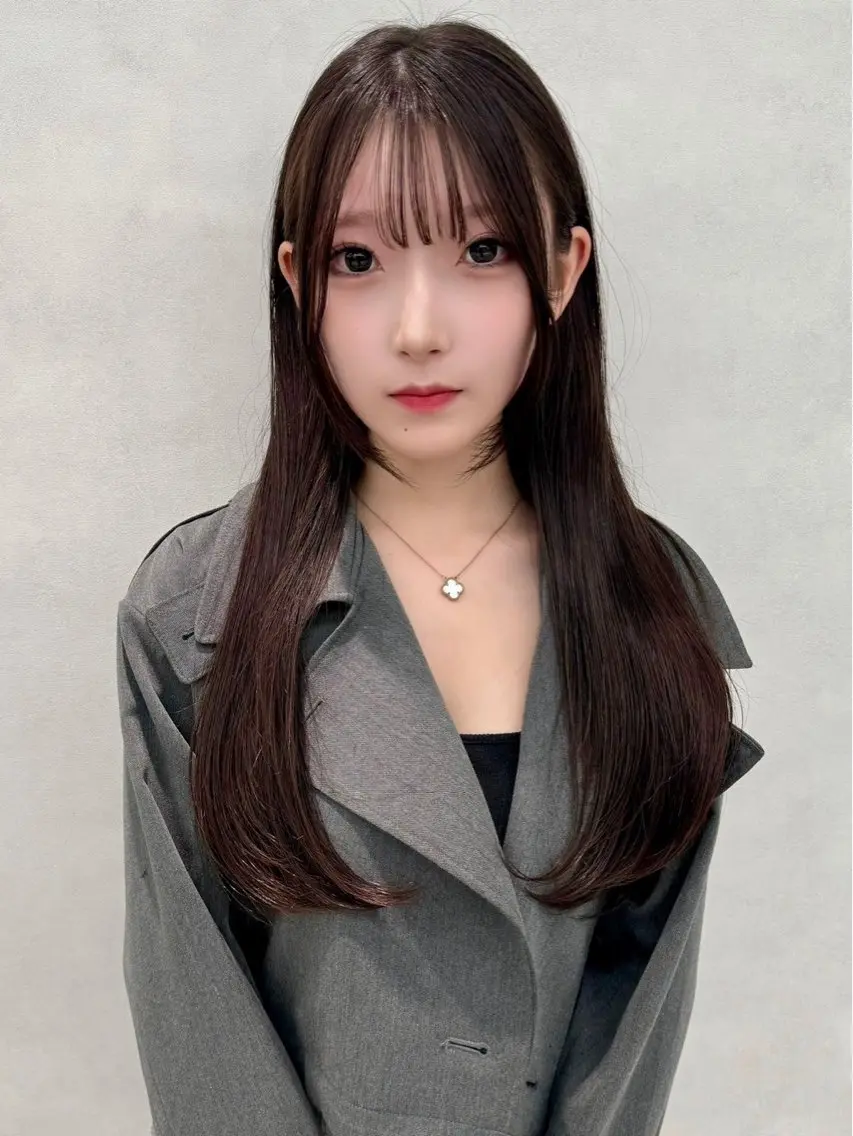 ロング カラー パーマ ヘアアレンジ 伸ばしかけ 縮毛矯正 ストレートパーマ 縮毛矯正 トリートメント ✨レイヤー/ 透明感カラー✨冨永剛のヘアスタイル