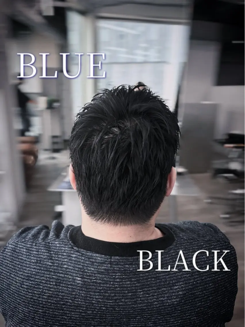 メンズ ヘアカラー メンズカット めいのヘアスタイル
