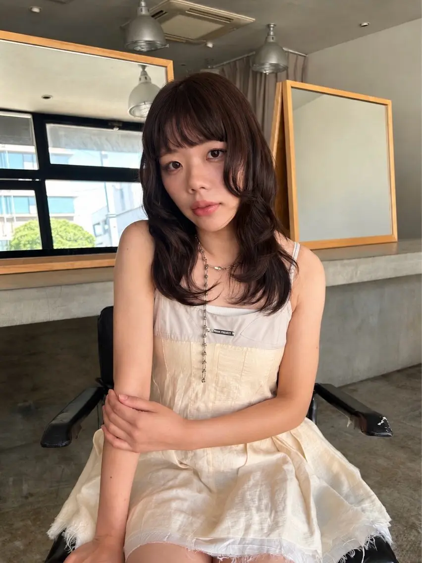 カラー ヘアカラー keshiki saki‎͙͘͡★のヘアスタイル