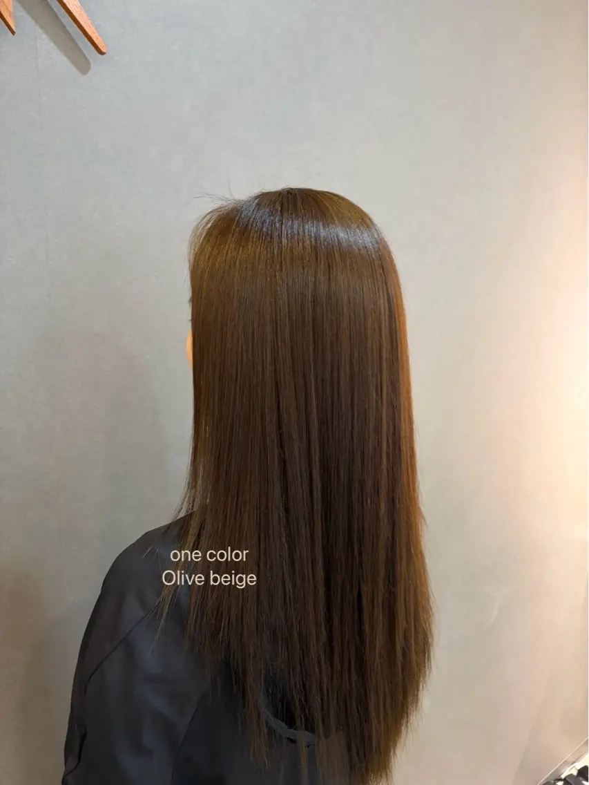ロング ヘアカラー hair bonitaのヘアスタイル
