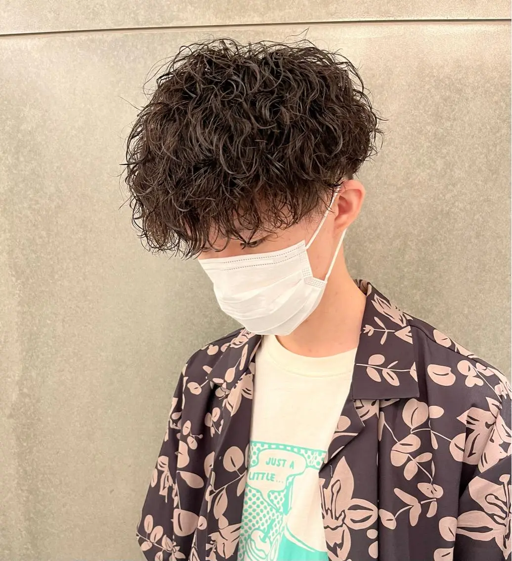 ショート パーマ メンズ 瀧野 翔吾【メンズ特化】のヘアスタイル