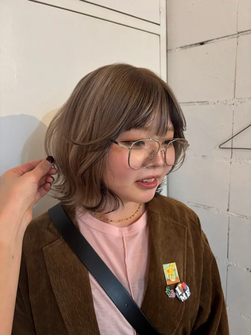ショート カラー デザインカラー 天神・大名 kotomiのヘアスタイル