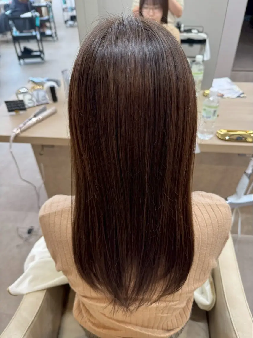 セミロング 兼古 望羽のヘアスタイル