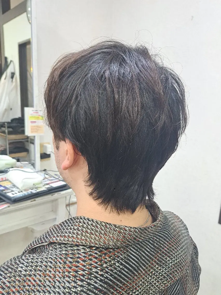 メンズカット👨🏻‍🦱(シャンプーなし別途550円)の写真