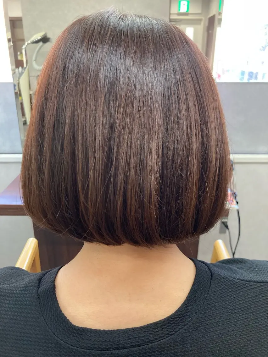 ショート ボブ 大澤 美樹 💇♀️店長のヘアスタイル