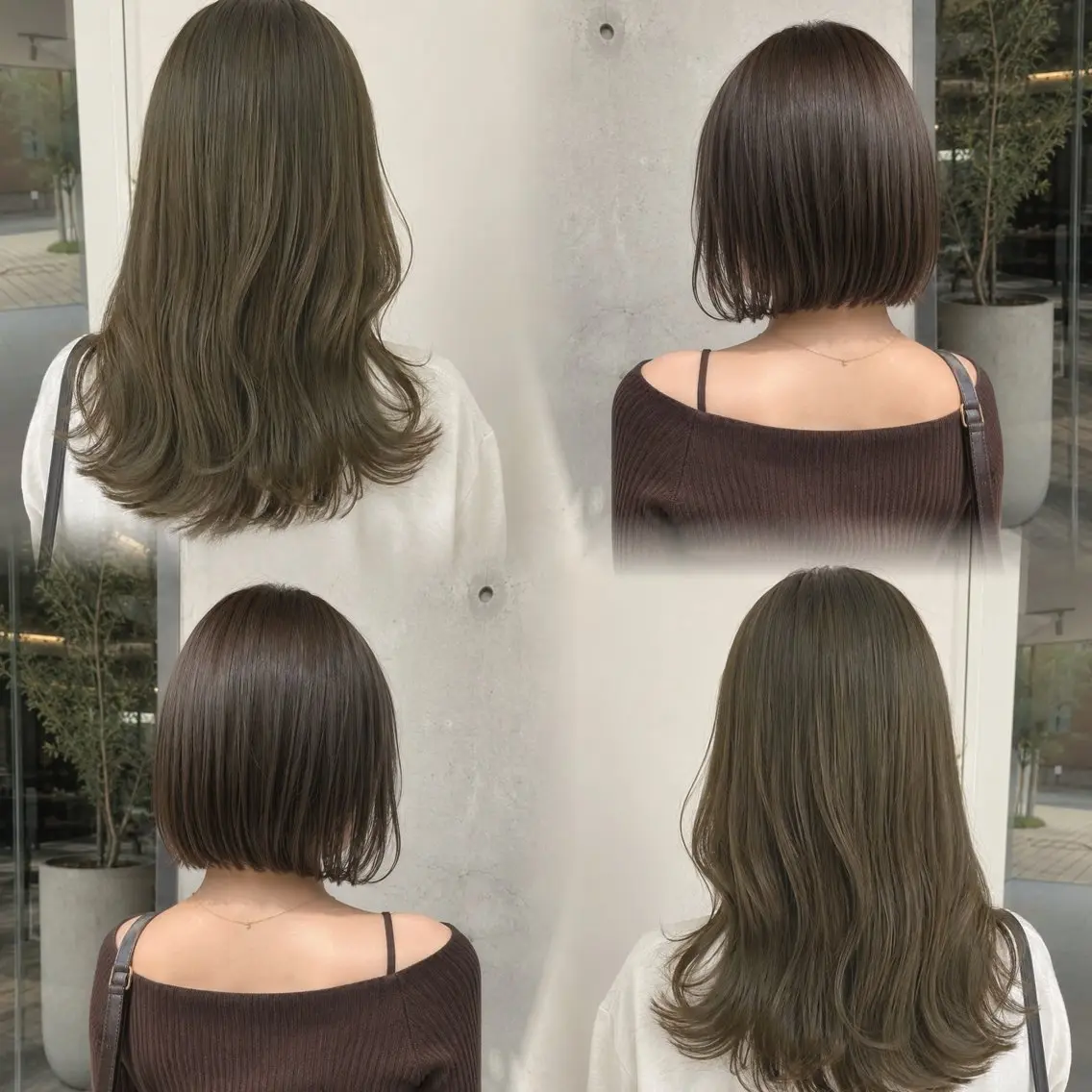 ミディアム 💖盛れる前髪顔周り 🫧似合わせレイヤーのヘアスタイル