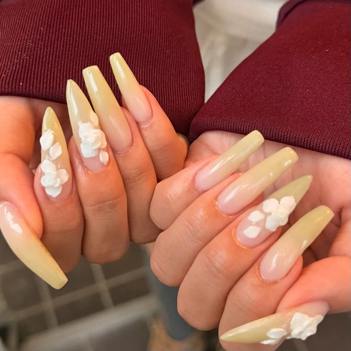 ロング 小川 柚香のネイルデザイン