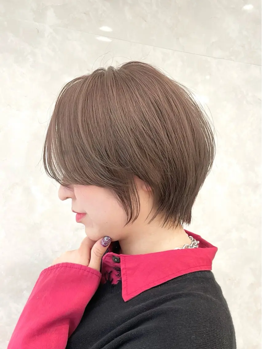 ショート ショート/似合わせ/ 透明感カラー古市唯人のヘアスタイル