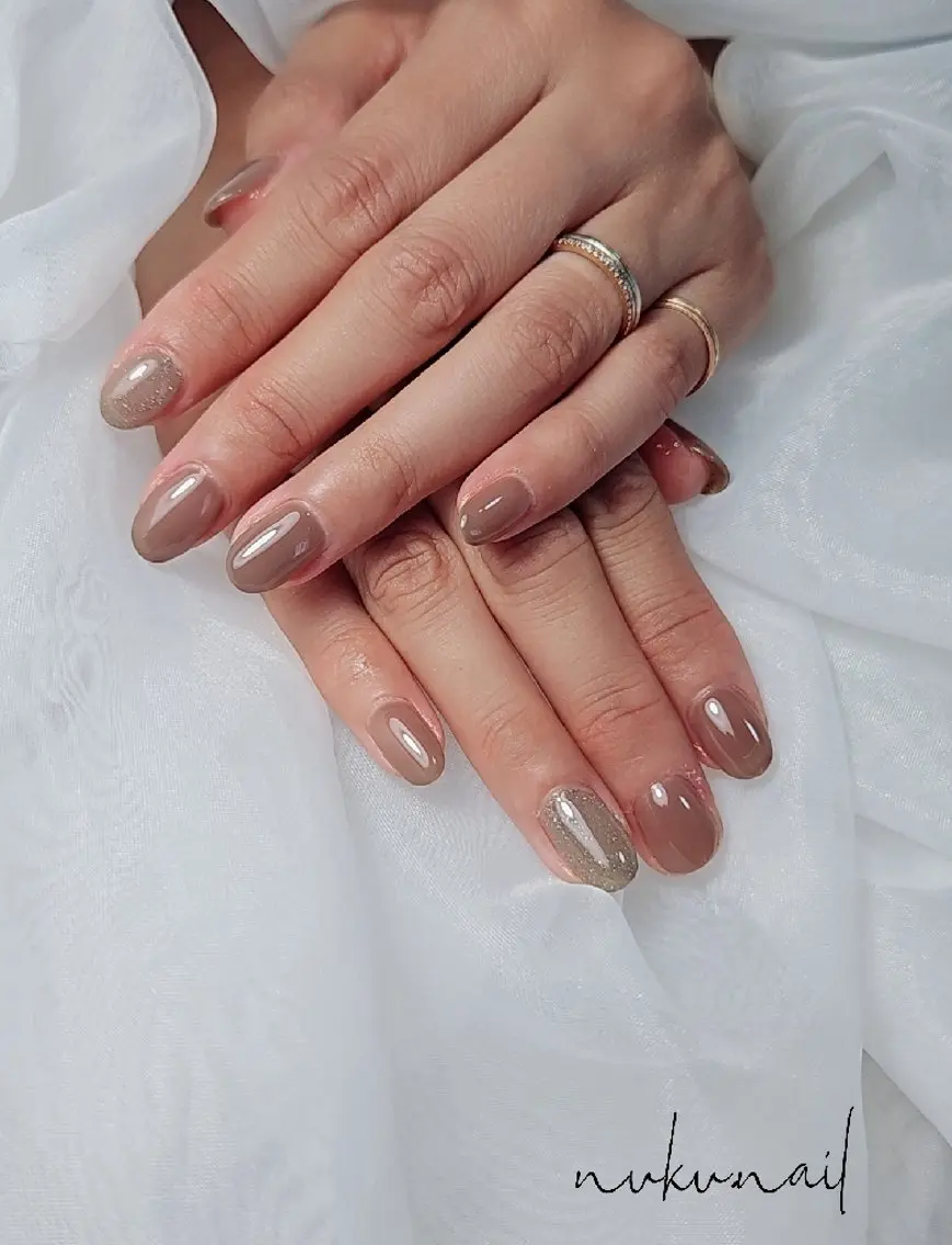 ネイル ワンカラーネイル nuku.nail 　namiのネイルデザイン