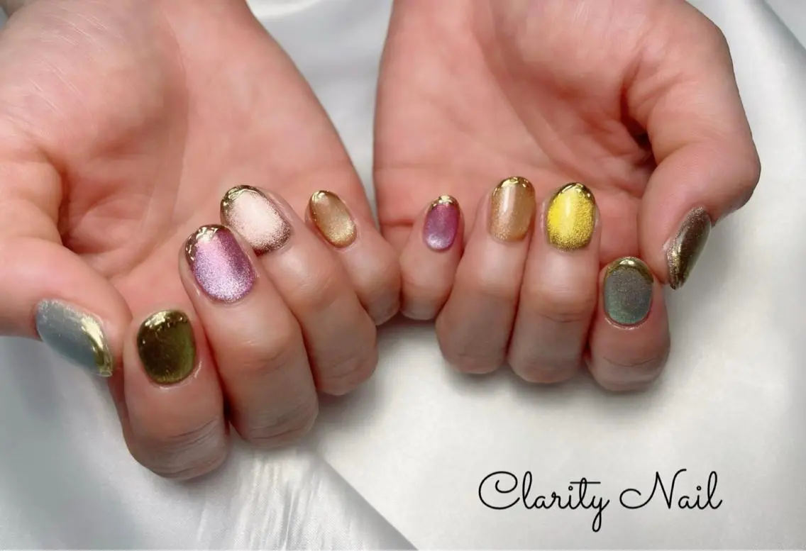 ネイル アートネイル 持ち込み ハンドネイル Clarity Nailのネイルデザイン