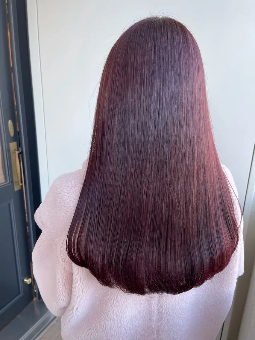 ロング カラー ヘアカラー トリートメント 透明感カラー💎￤ アレンジ￤Rimiのヘアスタイル