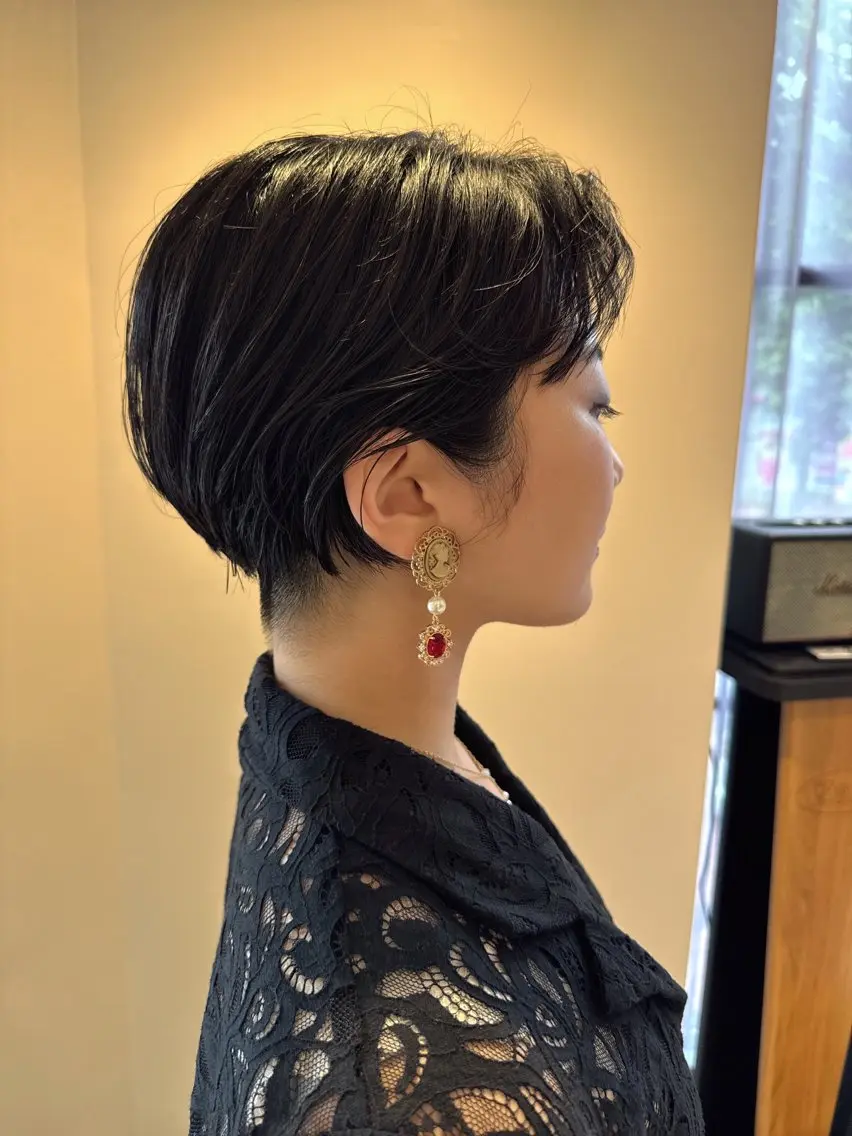ショート ショートヘア カット 木多 成明のヘアスタイル