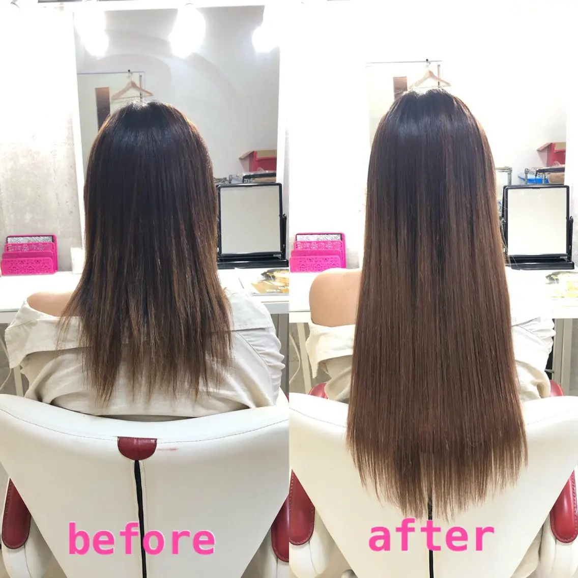 ロング エクステ 🌸ドレスアップ 心斎橋店🌸のヘアスタイル