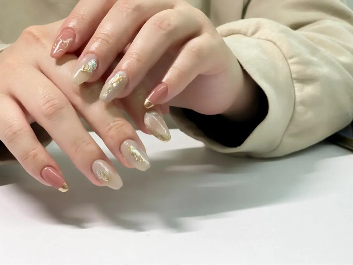 ネイル ハンドネイル sharesalon PESCAのネイルデザイン