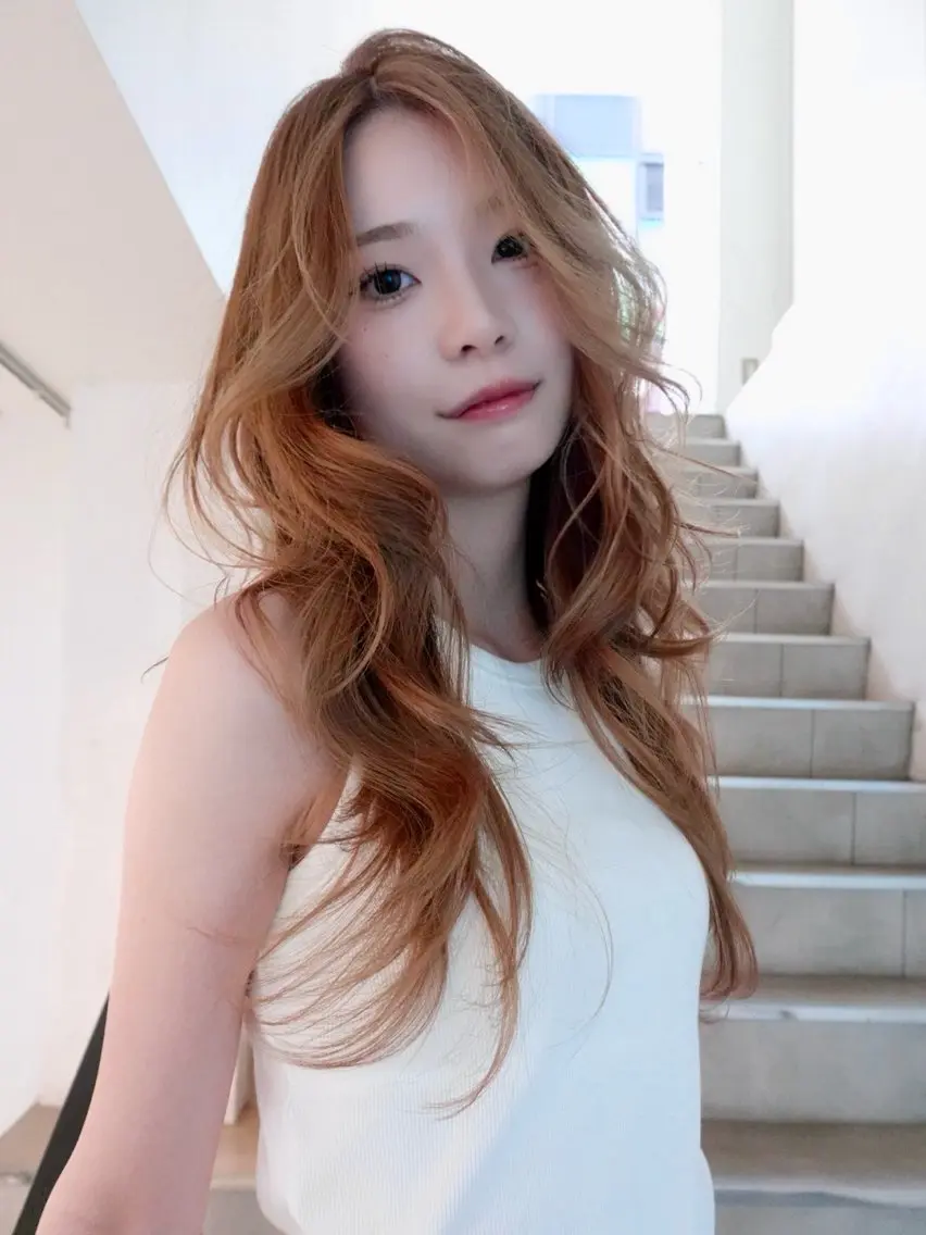 カラー ヘアカラー 暖色ෆ透明感カラー 🩷cocoriのヘアスタイル