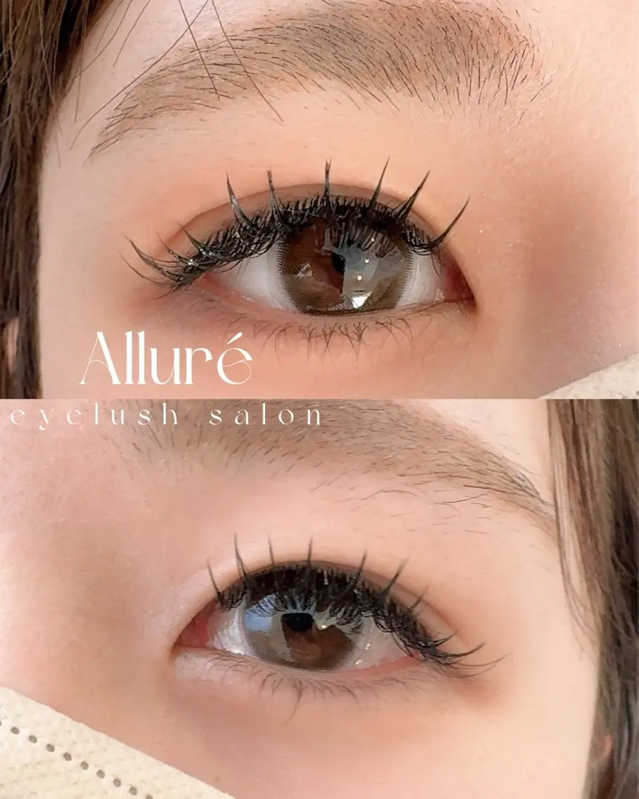 マツエク・マツパ Allure ARAREのマツエク・マツパデザイン