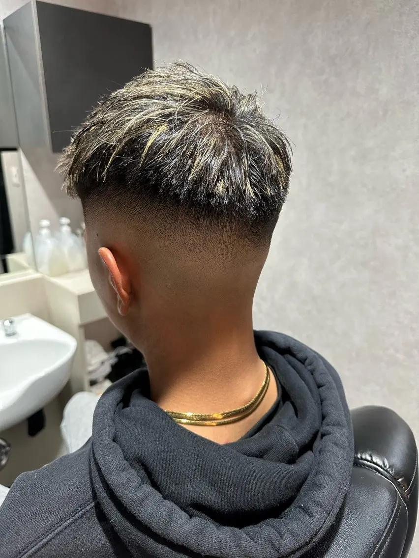 メンズ 篠原 颯人のヘアスタイル
