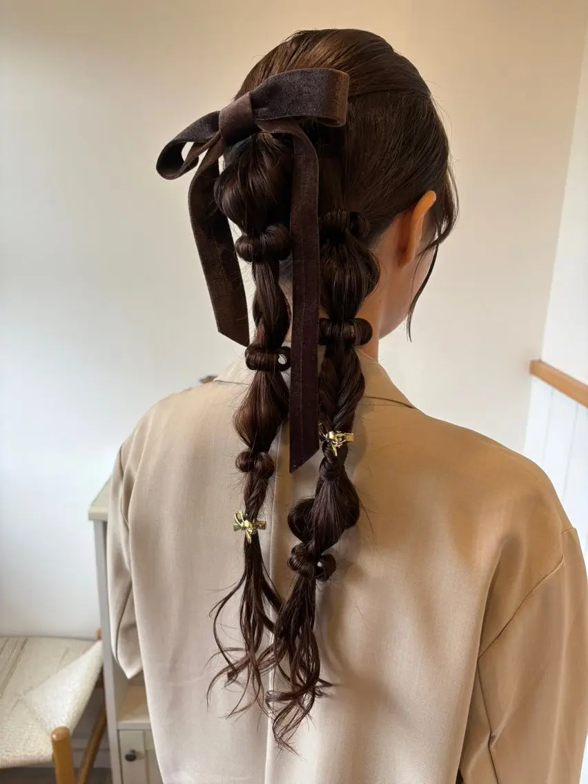 ヘアアレンジの写真