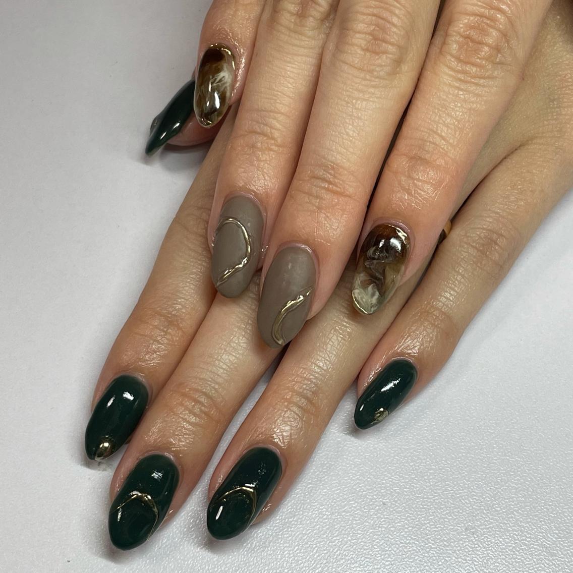 ネイル ハンドネイル kukuna nail🌻のネイルデザイン