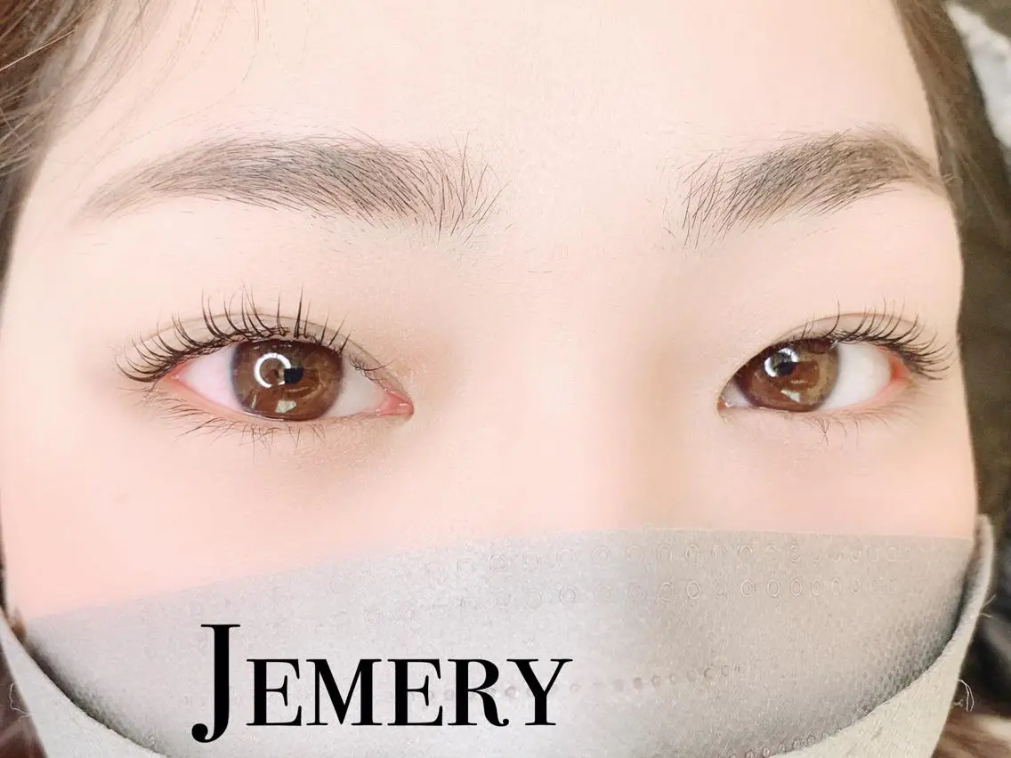 マツエク・マツパ 一重×まつ毛パーマ マツパ 💎 Jemery 💎のマツエク・マツパデザイン