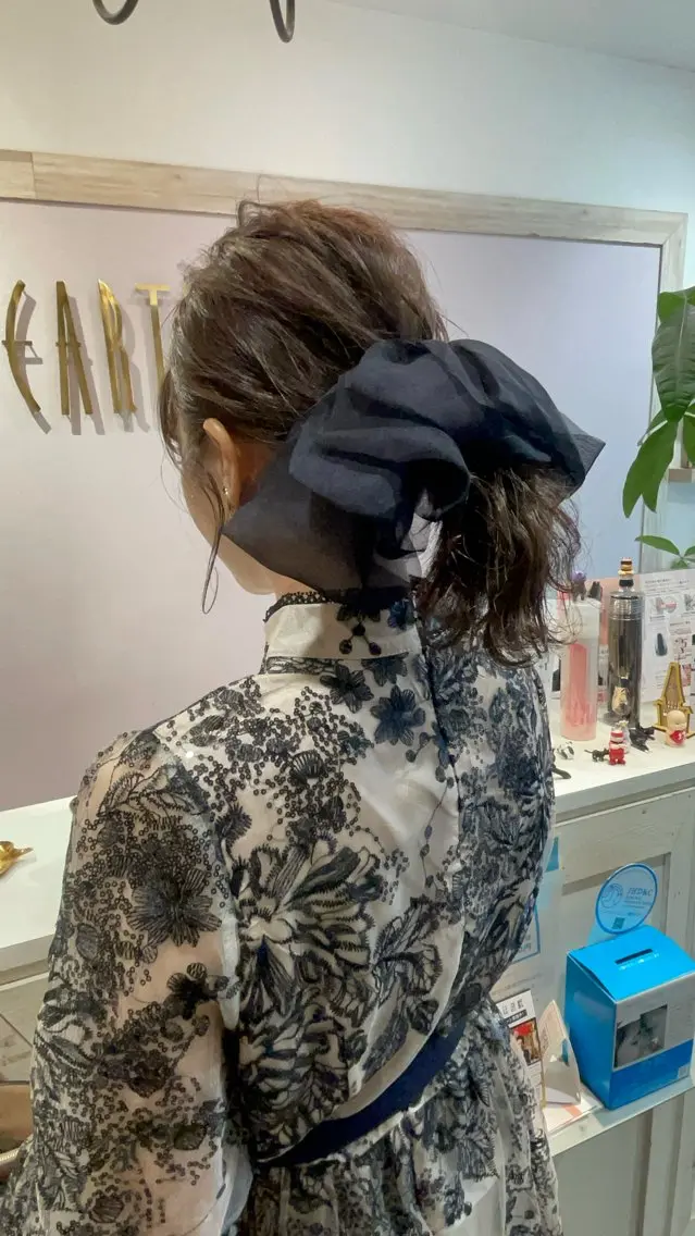 ヘアアレンジ ナカタ ユウナのヘアスタイル