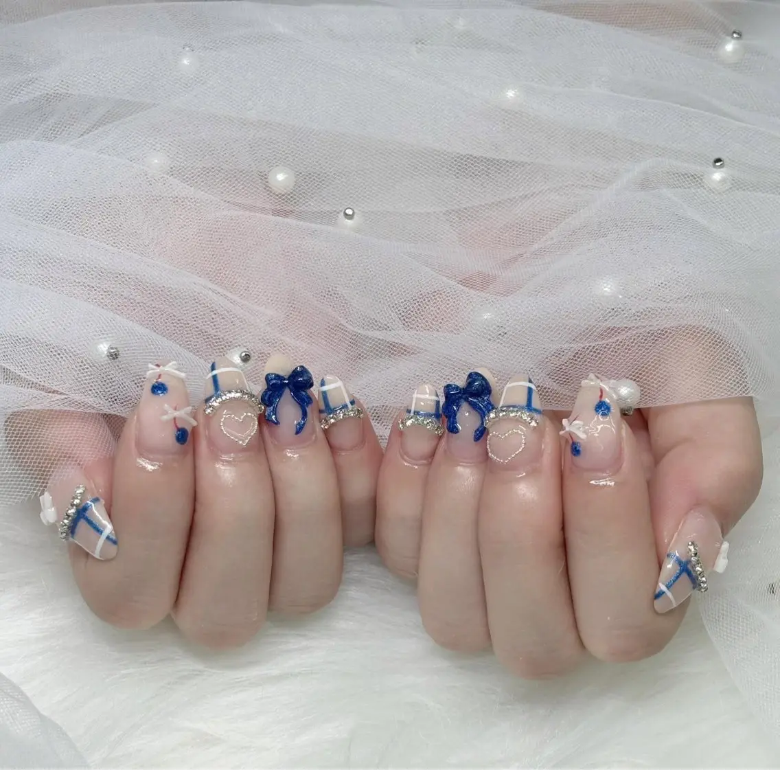 ネイル 韓国ネイル マグネットネイル 持ち込み ハンドネイル RINA Nailのネイルデザイン