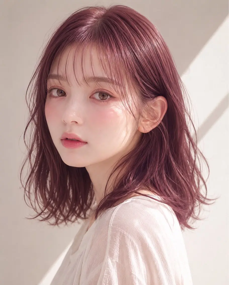 ミディアム カラー ヘアカラー ヘアアレンジ 表参道 💠Ayano💠のヘアスタイル