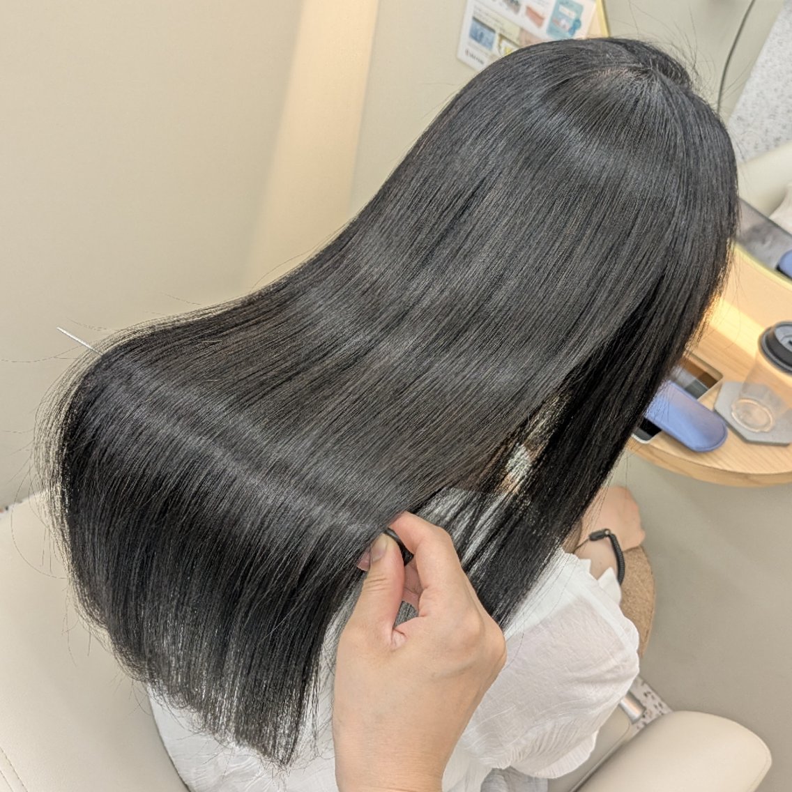 🌻 銀座水素ケア 🌻　只腰 花のヘアスタイル