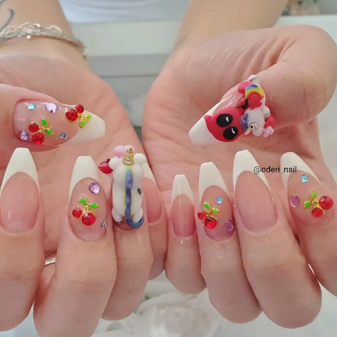 ネイル アートネイル ジェルネイル おで@ oderi_nailのネイルデザイン