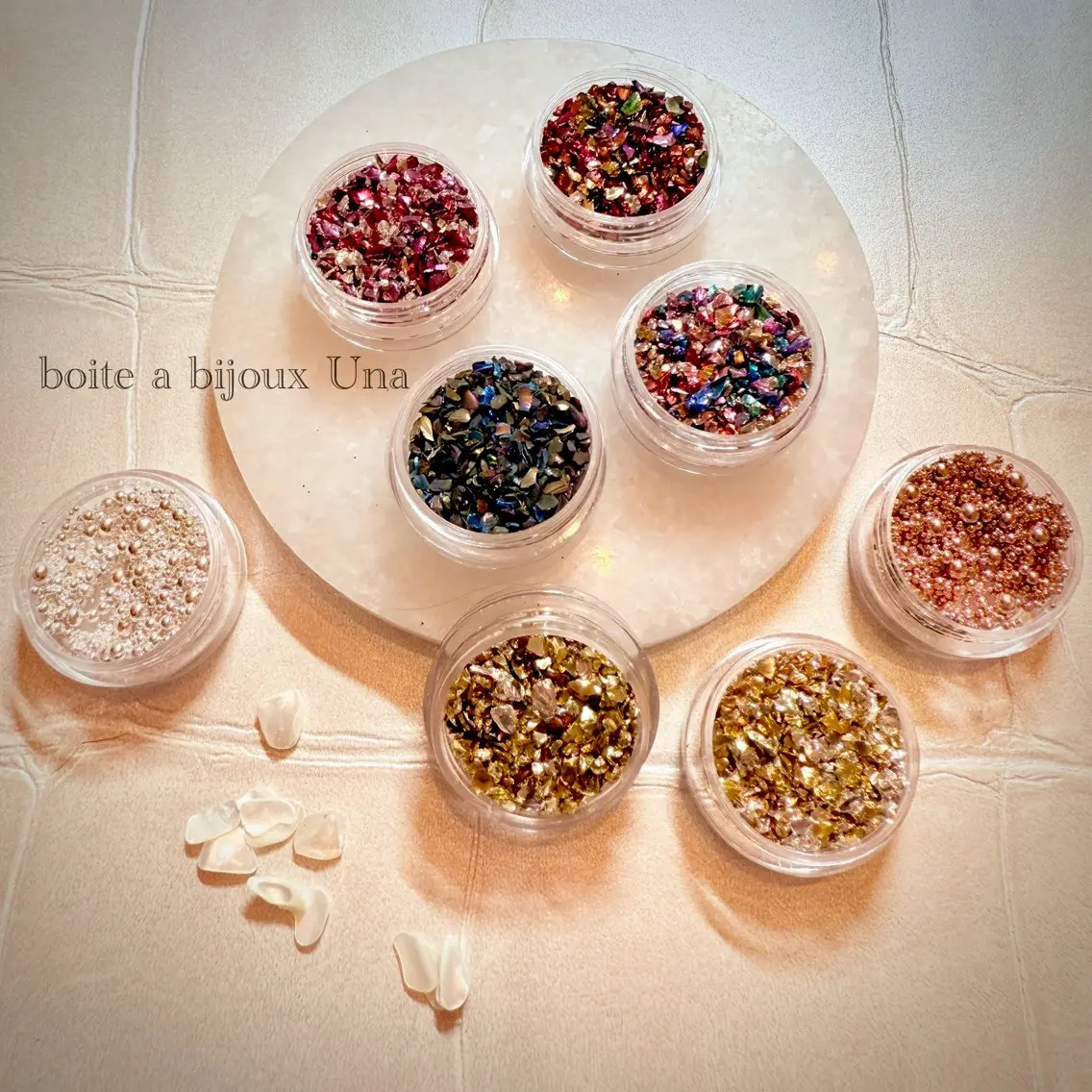 ネイル アートネイル boite a bijoux Unaのネイルデザイン