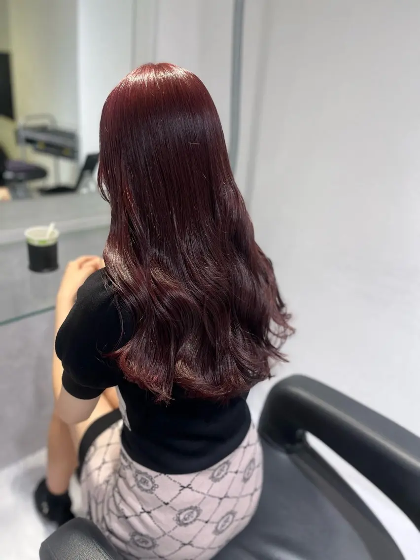 カラー girly❤︎暖色ヘ ア➰🎀HINANOのヘアスタイル