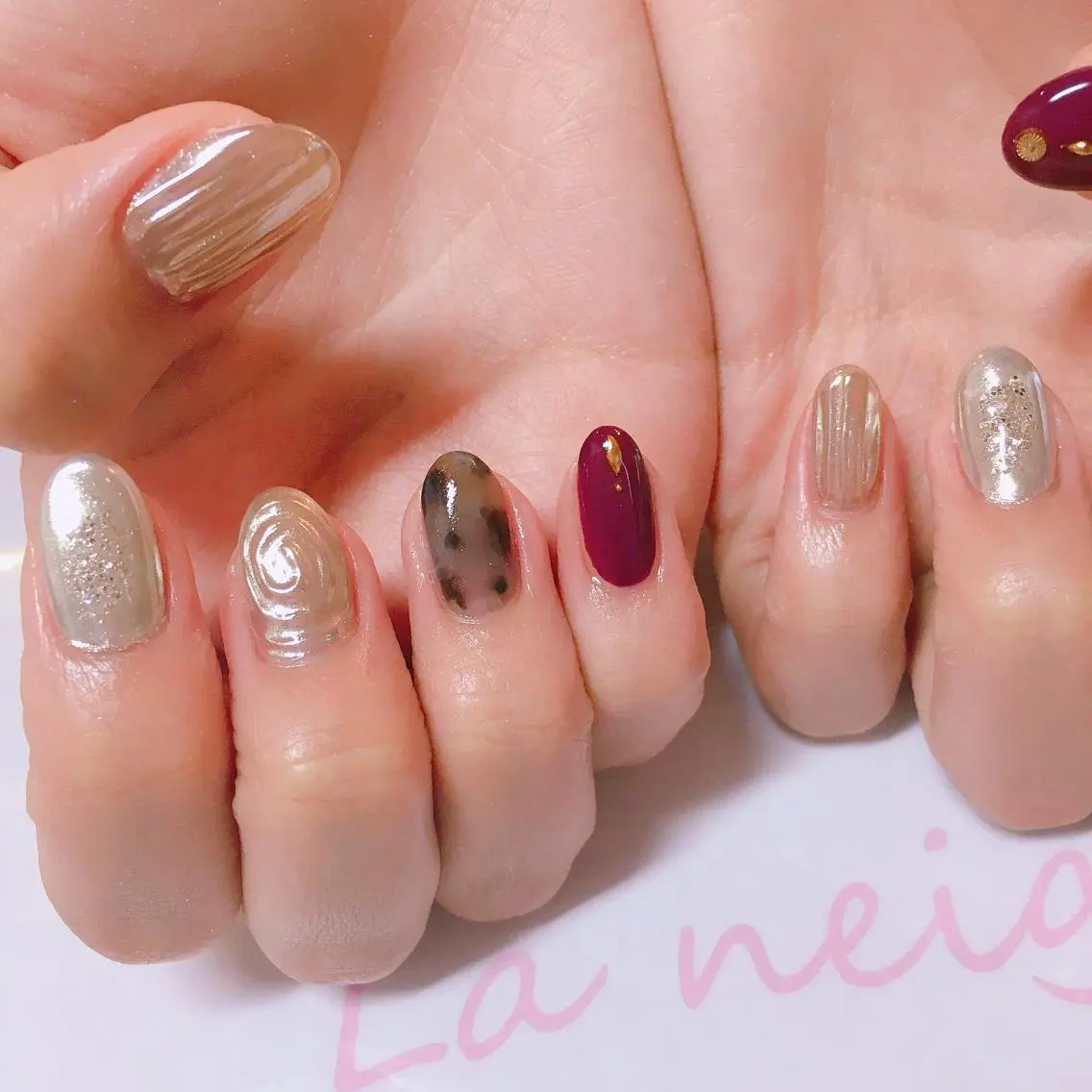 ネイル La neige* yuki 🐩🌙のネイルデザイン