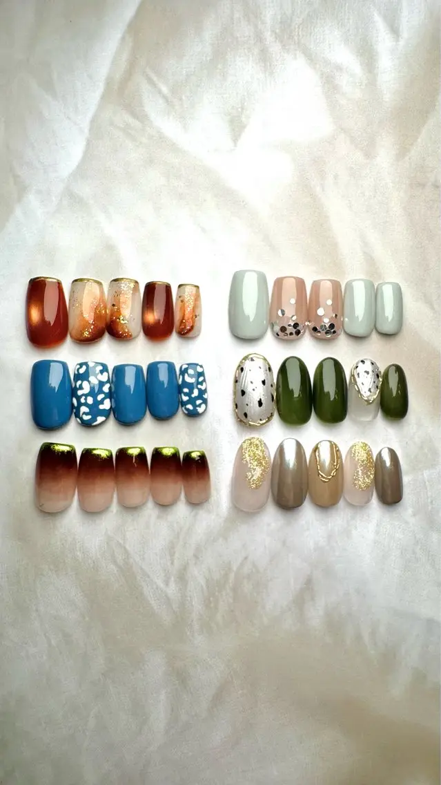 1番人気!【自店オフ込み】トレンド定額デザイン💅毎月更新😍色変え可能!の写真