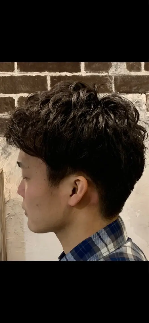 メンズ メンズパーマ (店長)大畑 圭祐のヘアスタイル